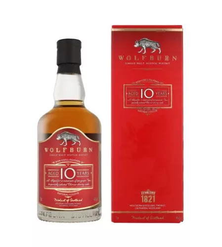 Wolfburn 10 éves Whisky (46% 0,7L)