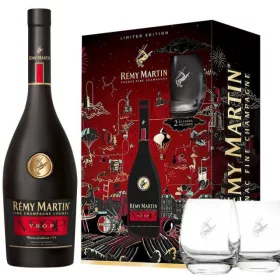 Remy Martin VSOP Cognac + 2 db Pohár (40% 0,7L)