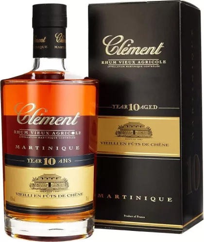 Clement 10 éves Rum (42,8% 0,7L)