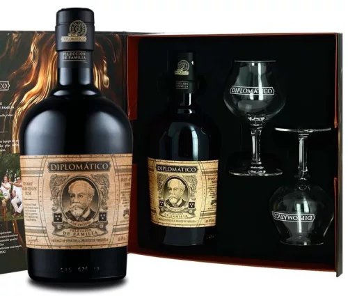 Diplomatico Selección de Familia Rum + 2 db Pohár (43% 0,7L)