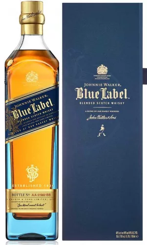 Johnnie Walker Blue Label Whisky (40% 1L)