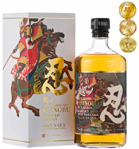 Shinobu Blended Whisky Mizunara Oak (43% 0,7L)
