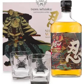   Shinobu Blended Whisky Mizunara Oak Finish (Gift Set) (43% 0,7L)