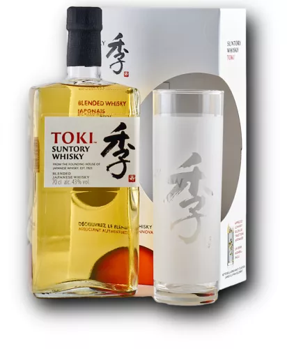 Suntory Toki Whisky + pohár (43% 0,7L)
