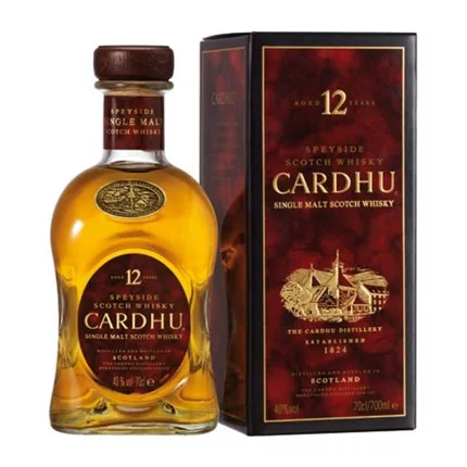 Cardhu 12 éves Whisky (40% 0,7L)