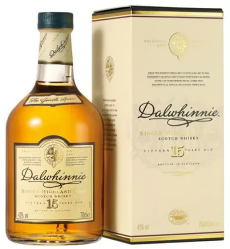 Dalwhinnie 15 éves Whisky (43% 0,7L)