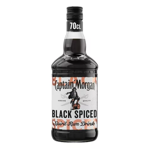 Captain Morgan Black Spiced Rum (40% 1L)