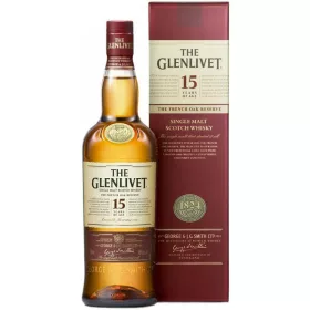 The Glenlivet 15 éves Whisky (40% 0,7L)