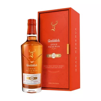 Glenfiddich 21 years Gran Reserva Whisky (43,2% 0,7L)