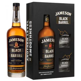Jameson Black Barrel Whisky + 2 Pohár (40% 0,7L)