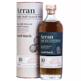 Arran 10 éves Peated Tokaji Cask Finish Whisky (0,7L 46%)