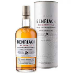 Benriach 10 éves Smoky Ten Whisky (46% 0,7L)