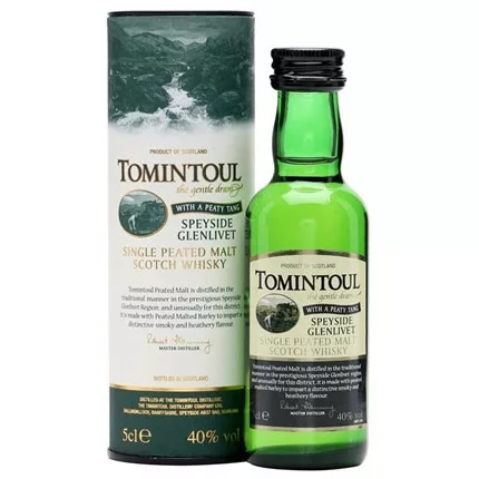 Tomintoul Peaty Tang mini whisky (40% 0,05L)