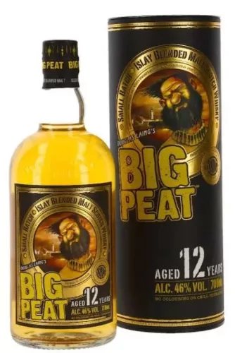 Big Peat 12 éves Whisky (46% 0,7L)