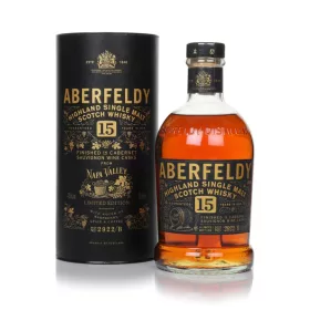   Aberfeldy 15 éves Napa Valley Red Wine Cask Whisky (43% 0,7L)