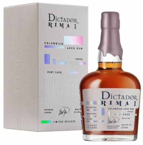 Dictador Rima 2000 Port Cask PDD. (0,7L 43%)