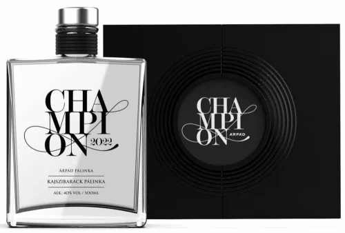 Árpád Champion Kajszibarack Pálinka (Exkluzív Doboz) (40% 0,5L)