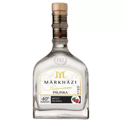 Márkházi Prémium Meggy Pálinka (40% 0,5L)