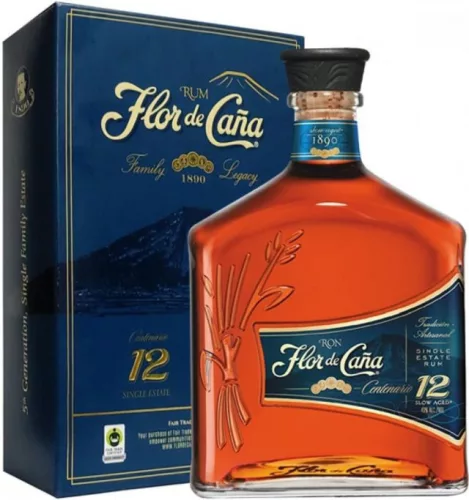 Flor De Cana Centenario 12 éves Rum DD (40% 0,7L)