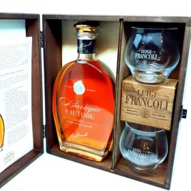   Francoli Grappa Barrique D'Autore Fa DD.+ 2 pohár  (0,7L 42,5%)