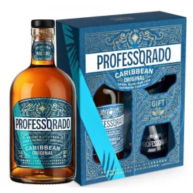 Professorado Caribbean Rum (PDD + 2 Pohár)  (0,5L 38%)