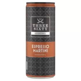 Three Sixty Espresso Martini 0,25L - Egyéb italok