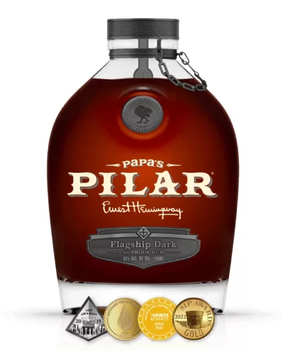 Papa's Pillar Flagship Dark Rum (43% 0,7L)